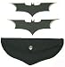 Sporting Goods : Batman 2 Knife Set- New With Pouch-Batarang