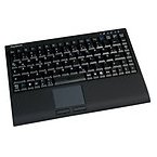 Keysonic 540RF+ Black Wireless Keyboard with touchpad mouse (Laptop style)