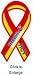 Hepatitis C Association HCV 8 Ribbon Car Magnet