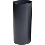 Rubbermaid FG355200 Gray 22 Gallon LLDPE Rigid Liner with Rim for Indoor and Smoking Management Container