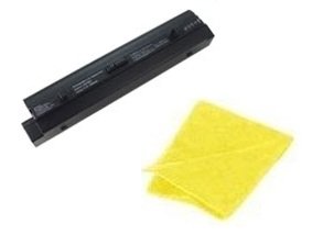 Laptop Replacement Battery for select IBM, Lenovo model Laptops / Notebooks / Compatible with IBM Lenovo S10, S10, IdealPad Lite S9, IdealPad Lite S10, L08C3B21 ( 6 Cells, 4400 Mah ) - Includes Soft Nonporous Microfiber Cleaning Cloth