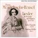 Classical Music : Fanny Mendelssohn-Hensel: Lieder fÃ¼r Sopran und Klavier, Opp. 1, 7, 9, 10