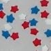 Red, White And Blue Star Sprinkles/Quins