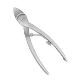Nail Nippers w/New Spring System, 5 in., S/S, Satin Finish