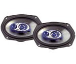 POWER ACOUSTIK AS-6930 6' x 9' 3-Way Full-Range Speakers