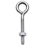 MINTCRAFT LR267 ZINC EYE BOLT WITH NUTS 3/16X2-1/2 (Pack of 20)