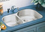 Elkay ELUH311910L Harmony Lustertone Undermount Sink, Stainless Steel