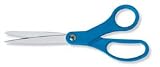 Scissors, Straight, 8 Long, Right Hand/Left Hand, Blue (FSK21187797) Category: Childs Scissors