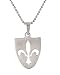 Tomas Stainless Steel Fleur de Lis Crest Necklace