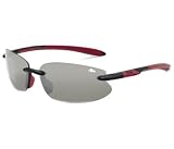 Sport Clutch Sunglasses with Black-Red Frames and TNS Gun Lens from Bolle by Bolle