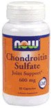 Chondroitin Sulfate 600 mg 60 Caps NOW Foods