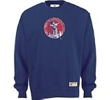 New York Giants NFL Classic Pigment Dyed Crew Neck Sweatshirt font color=#9900
