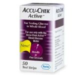 Accu-Chek Active Test Strips for Blood Glucose - 50 ea