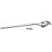 Greenfield KS3 285mm Kickstand Silver with 25mm Hex Bolt & Washer