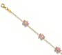 Enamel Childrens Butterfly Bracelet - JewelryWeb