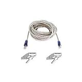 Belkin High Speed Internet Modem Cable - Phone Cable - RJ-11 (M) - RJ-11 (M) - 15' - Double Shielded - Ice (786088)
