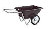Garden Cart 5.5 cu. ft. 16 Bike Tire (Red Tub)