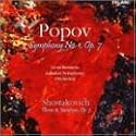 Popov - Symphony No 1; Shostakovich - Theme and Variations