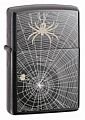Zippo Lightrer Wleave Me Alone, Black Ice