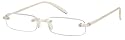 Sunoptic R69C Clear Memo Flex Reading Glasses - Strength +1.50 
Including Case