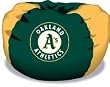 Oakland Athletics Team Beanbag Chair 32x32 - MLB Baseball Sports Team Merchandise