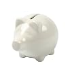 Porzellan Sparschwein, H�he ca. 8cm