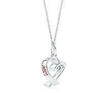 TIFFANY＆Co. ティファニー ネックレス ラビングハート チャーム ペンダント ［並行輸入品］