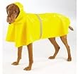 Dog Rain Coat - Yellow w/Reflective Stripe - X-Large (XL)