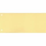Produkt-Bild: 5star Trennstreifen 10.5x24cm 170g/qm Karton gelb VE=100 St&uuml;ck
