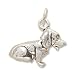 beagle1 - Sterling Silver Charm 916 in tall Dog Breed