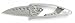 Columbia River Knife Van Hoy Snap Lock Razor Sharp Edge Clam Md: 5102C
