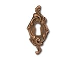 Vertical Escutcheon Antique Brass