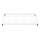 Underbed Rolling Shoe Rack