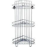 Three Tier Shower Caddy, White
