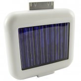 Solar Charger Battery for iPhones, iPods, USB Devices – WHITE OR BLACK