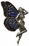 Lady Butterfly Belt Buckle