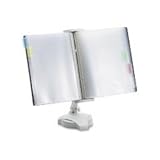 Fellowes(R) Desktop Reference Rack, Platinum