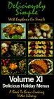 Delicious Holiday Menus