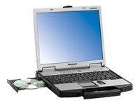 Panasonic Toughbook 52 - Core 2 Duo P8400 / 2.26 GHz - Centrino 2 - RAM 2 GB - HDD 320 GB - DVD Multi Recorder - Gigabit Ethernet - WLAN : 802.11a/b/g - TPM - Vista Business / XP Pro downgrade - 15.4