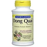 Dong Quai Root Extract Standardized 60 vegicaps from Nature's Answer