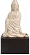 Unique Spiritual Birthday Gift Her - 9" Standing Quan Yin Goddess Statue w/ Pedastal ( Kuan )