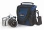 Lowepro Nova Micro AW Camera Bag (Navy) For The Panasonic Lumix DMC LX3, L10, GH1, G1, FZ28, FZ18, FZ30, FZ20, FZ50, FZ10, FZ8, FZ7 Digital Cameras