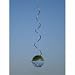 Kitchen & Housewares : Suspended Crystal Sphere " Kugelpendel" - 70mm Glass Crystal Shere - Emerald Green