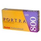 Buy Kodak Portra 800 Color Negative Film ISO 800, 120 Size, Pack of 5, by Kodak