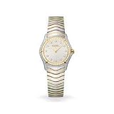Ebel Watches - Ebel Classic Mini Two - Tone Steel and 18k Gold with Diamond Bezel and Diamond Hour... 