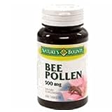 Bee Pollen 500 Mg Dietary Supplement Tablets, By Natures Bounty - 100 Tablets