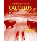 Calculus: Student Solution Manual for 2r.e