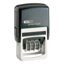 Cosco 2000 Plus Economy Type Size 1 1/2 Self-Inking Dater (010129)