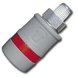 1/4 In Composite Male Mega Flow Coupler