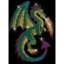 Sequin Art Dragon